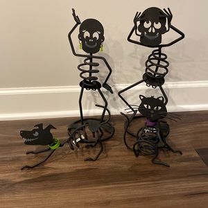 Partylite Halloween tea light holders